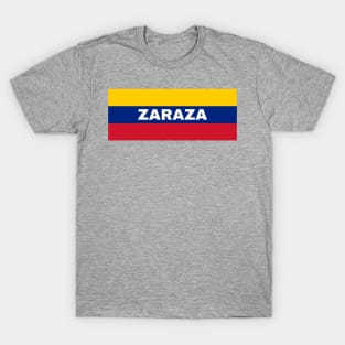 Zaraza City in Venezuelan Flag Colors T-Shirt